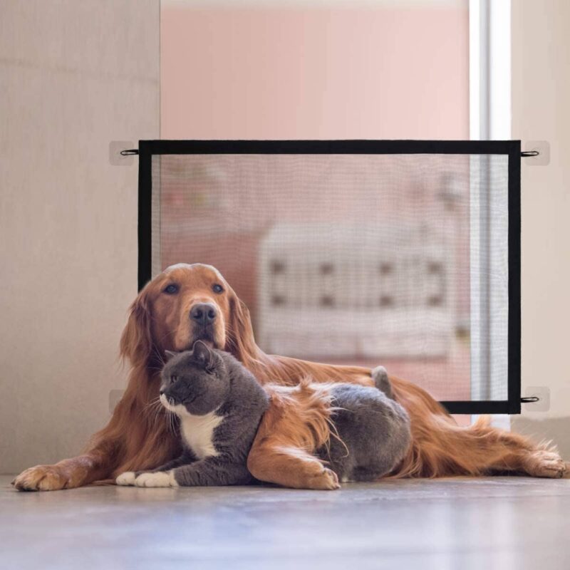 Tela Grade De Porta Para Cachorros Protetor PET