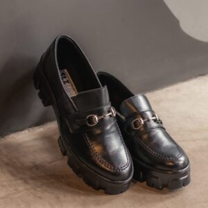 Sapato Mocassim Feminino Tratorado