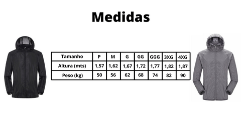 Jaqueta Ultra Max Corta Vento Resistente À Água Com Proteção UV Unissex Para Atividades Físicas 7 Medidas jaqueta ciclismo corta vento unissex proteção UV