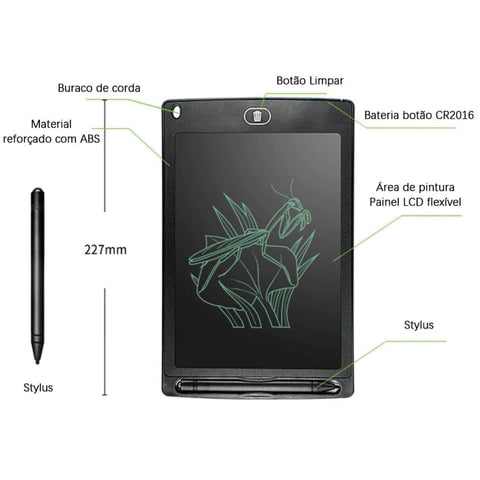 Características do tablet lousa mágica digital