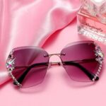 Óculos de Sol Feminino Luxo Vintage