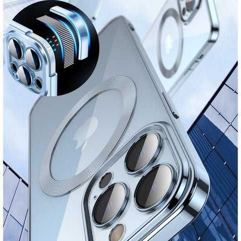 Case Capinha Iphone Magsafe Anti Impacto Com Proteção Câmera 27 Capinha de iphone comm proteção contra impactos