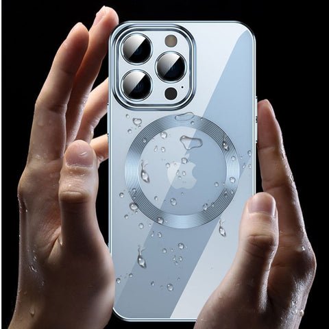 Case Capinha Iphone Magsafe Anti Impacto Com Proteção Câmera 29 Capinha de iphone MagSafe com proteção contra digital dos dedos