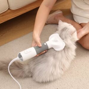 Secador Silencioso Portátil Para Pets Dryer Plus 3 Em 1