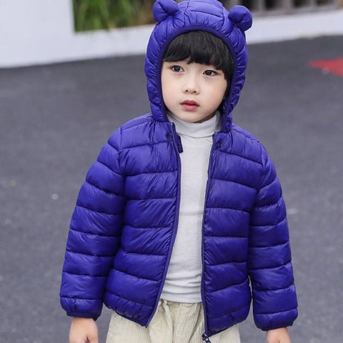 Jaqueta Infantil Feminina Masculina Com Capuz 6