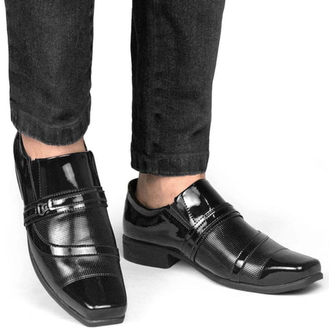 Sapato Social Masculino Design Moderno Brilhante 7
