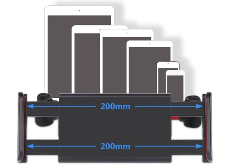 Suporte Veicular Para Encosto Traseiro 360° Compatível Com Celular e Tablet De Até 11 Polegadas