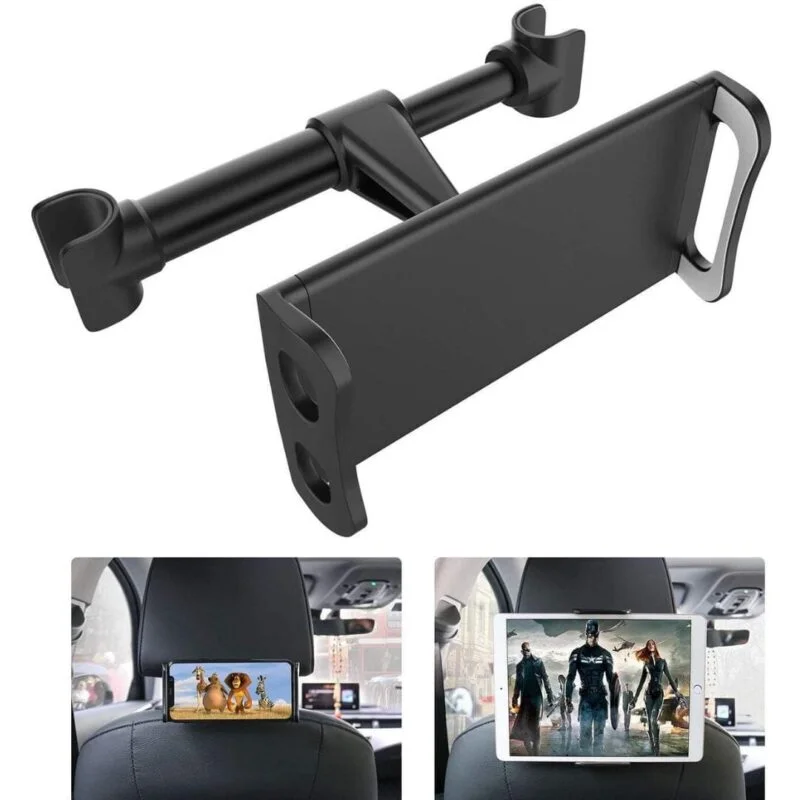 Suporte Veicular Para Encosto Traseiro 360° Compatível Com Celular e Tablet De Até 11 Polegadas