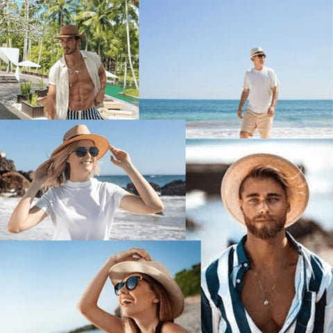 Chapéu Panamá De Verão Unissex 5