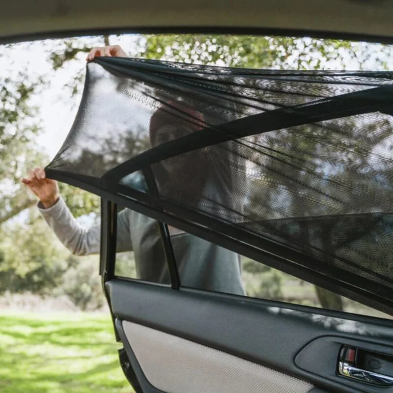 Tela para Janelas de Carro - Proteção Contra Raios UV e Insetos