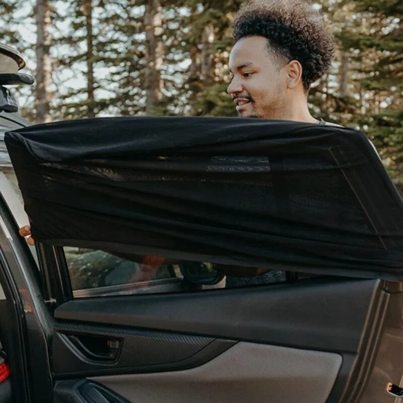 Tela para Janelas de Carro - Proteção Contra Raios UV e Insetos