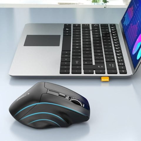 Mouse Gamer Sem Fio De Maior Estabilidade Para Jogar 4800 DPI 5 Níveis 9