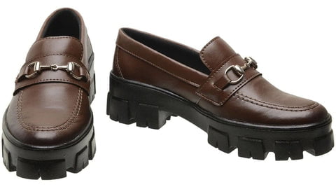 Sapato Mocassim Feminino Tratorado 8 Sapato Mocassim Masculino Tratorado