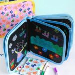 Caderno de Desenho Infantil Apagável - Magic Kids