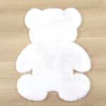 Tapete Felpudo Em Forma de Urso Antiderrapante - Cloud Fluffy Bear
