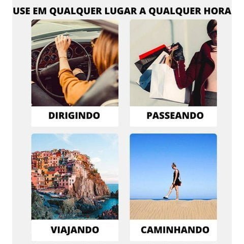 Óculos de Sol Polarizado Dobrável Vintage Fosco com Proteção UV400 13