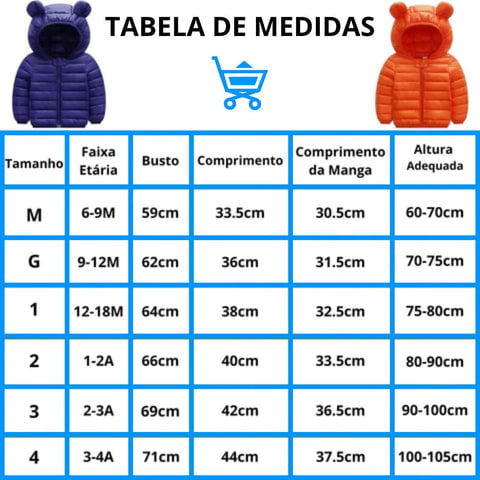 Jaqueta Infantil Feminina Masculina Com Capuz 8