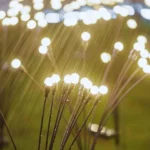Luzes LED Vaga-Lume Energia Solar À Prova D’Água Decoração Ao Ar Livre