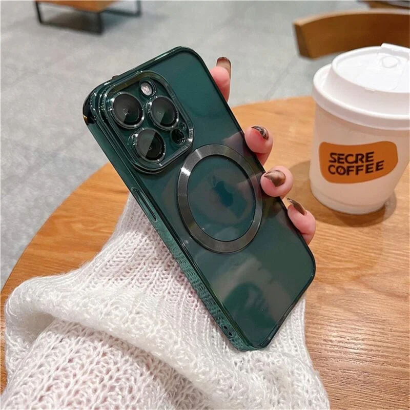 Case Capinha Iphone Magsafe Anti Impacto Com Proteção Câmera