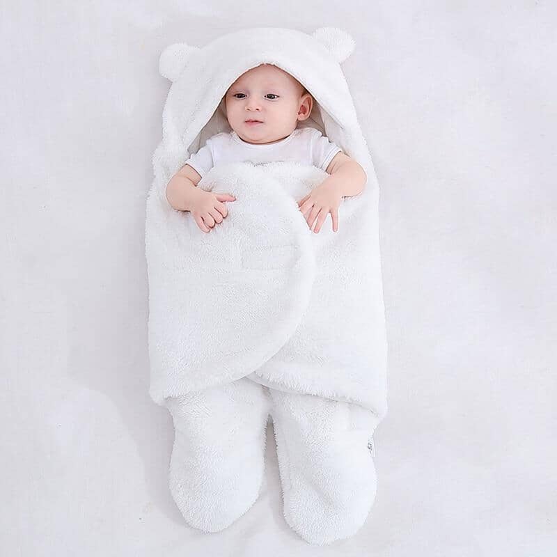 Saco de Dormir Para Bebê Confortável - Manta Ursinho