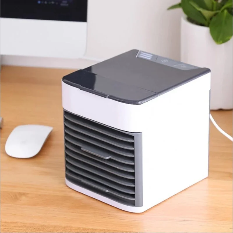 Mini Ar Condicionado Climatizador Luz Led Portátil Arctic Air Cooler Umidificador