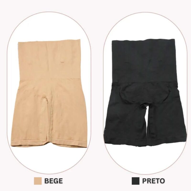 Short Modelador Feminino Slim Cintura Perfeita Ajustável Não Enrola (Compre 1 Leve 2) - Imagem 12