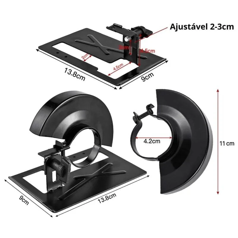 Suporte Para Esmerilhadeira Adaptador Profissional - Image 13