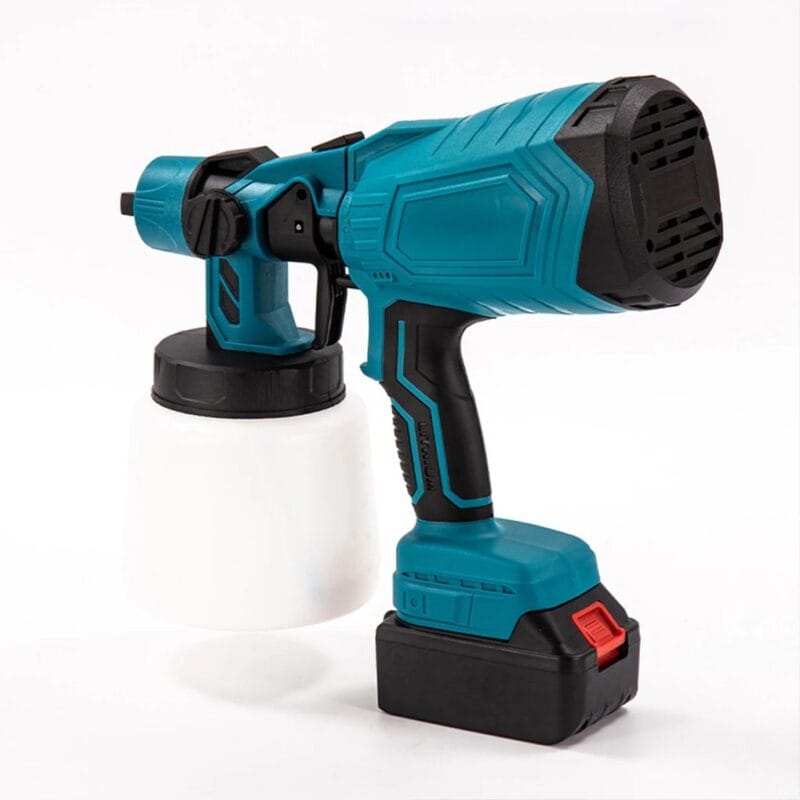Pistola de Pintura PaintPro Alta Potência Elétrica Portátil 1L 42000rpm + Brinde Kit Limpeza Profissional