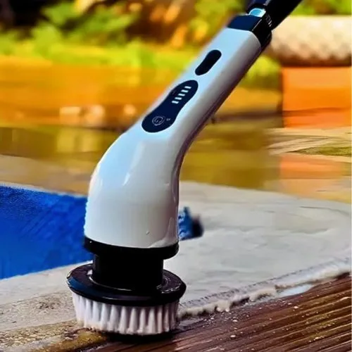 Escova Elétrica Giratória Para Limpeza Profunda Multifuncional 9 Em 1 -  Lojas Centers