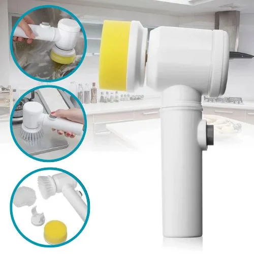 Escova De Limpeza Elétrica Multifuncional Limpa Tudo LOJAS CENTERS