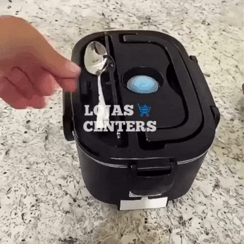 Marmita Elétrica Goumert 40w Bivolt Com Adaptador Veicular – Lunchbox 1,5L Lojas Centers