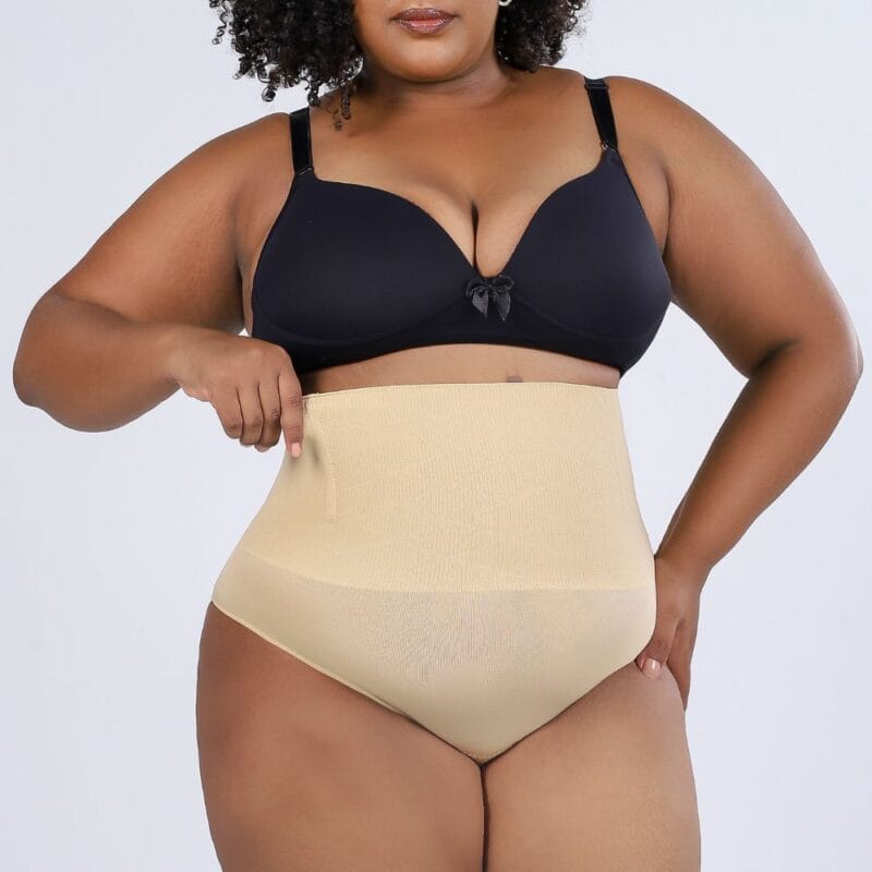 Calcinha Modeladora Cintura Perfeita Não Enrola (Compre 1 Leve 3)